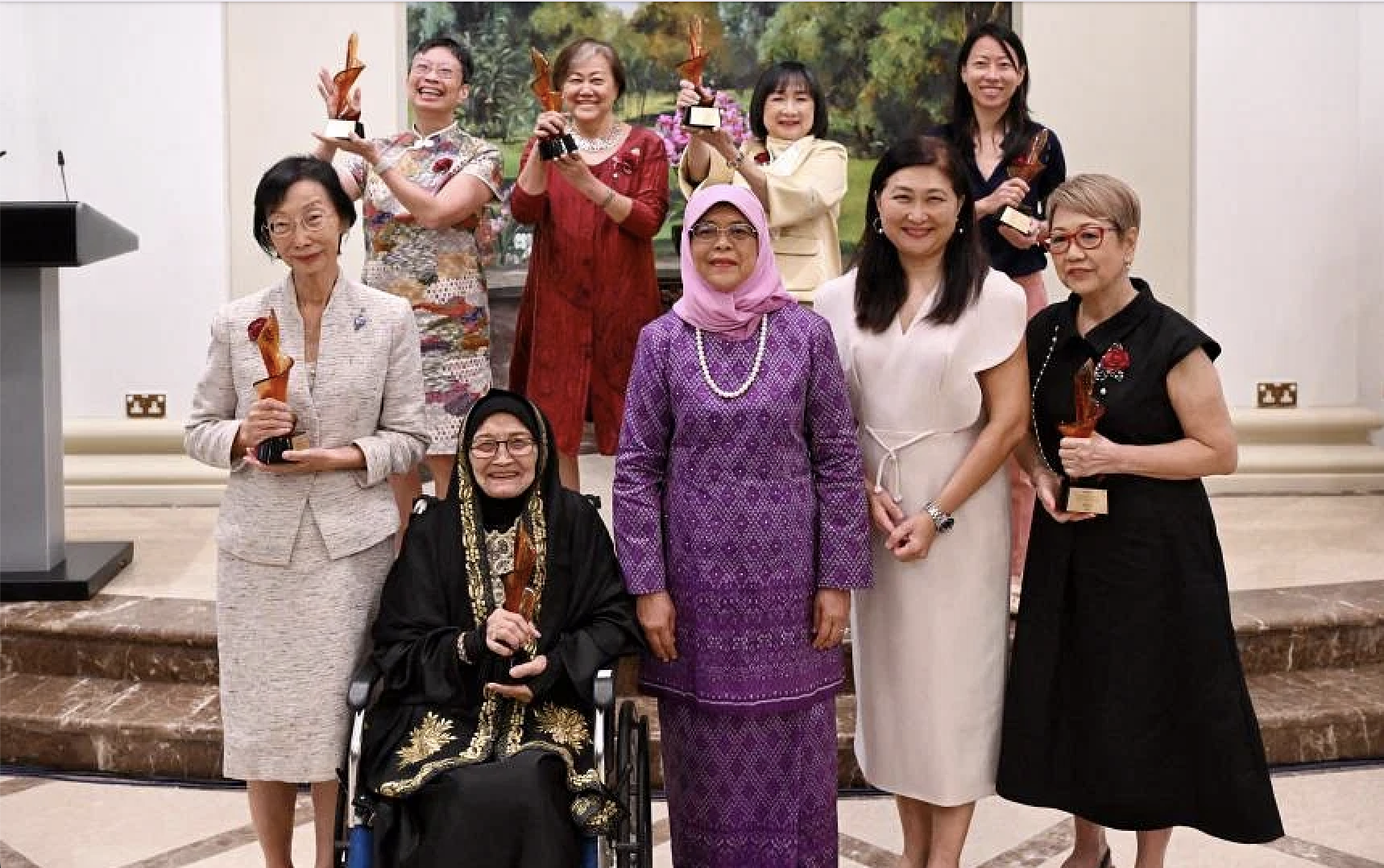 Eight trailblazers inducted into Singapore Women's Hall of Fame